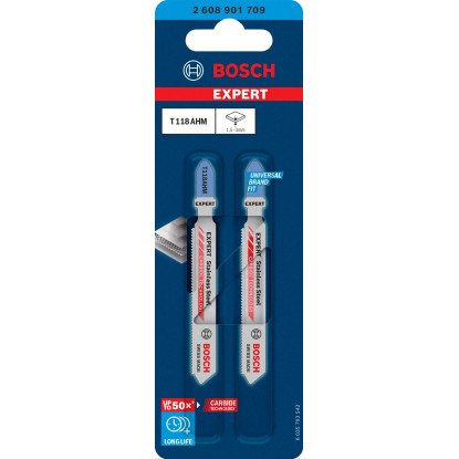 Bosch Expert List za vbodno žago iz nerjavečega jekla T 118 AHM 2 kosa