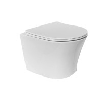Inter Ceramic WC školjka set z desko bela
