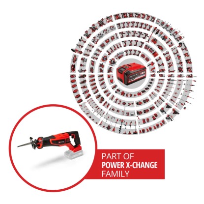 Einhell Power x-Change univerzalna baterijska žaga TE-AP 18/28 Li BL Solo