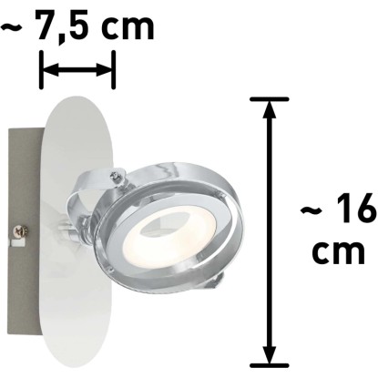 LED-reflektor z 1 sijalko Montaro