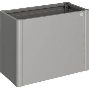 Biohort Visoka greda Belvedere Maxi vel. 100 kremenčevo siva kovinska