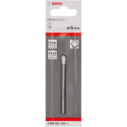 Bosch Sveder za ploščice CYL-9 Ceramic 5 mm x 70 mm