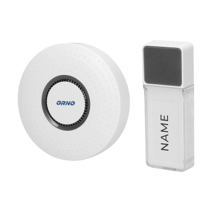 Orno Brezžični zvonec Torino 2 AC do 400 m bel