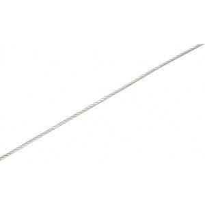 Žična vrv Ø 5,0 mm srebrna metrsko blago