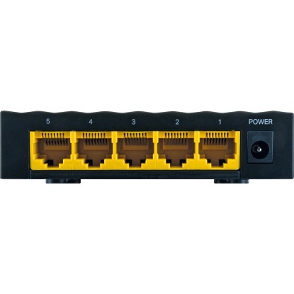 Schwaiger Omrežno stikalo s 5 vrati 1000 Mbit/s