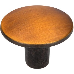 Siro Gumb za pohištvo 2087F Kovina Barva starinske medenine Ø 30 mm