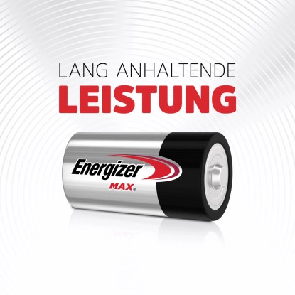 Energizer Max Alkalna baterija C Pakiranje po 2 kosa