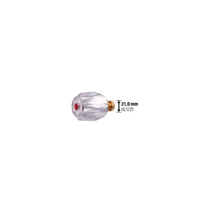 Akrilna ročica pipe z zgornjim delom 21 mm (G 1/2)