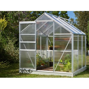 Vitavia Rastlinjak Comet 3800 aluminij 3,8 m² vklj. s temeljnim okvirjem