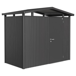 Biohort Vrtna lopa Panorama dvojna vrata vel. P1 257x137 cm temno siva-kovinska