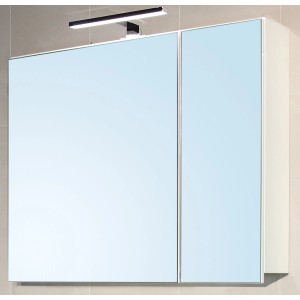 Aquaart Kopalniška omarica Glory 80 zgornja bela