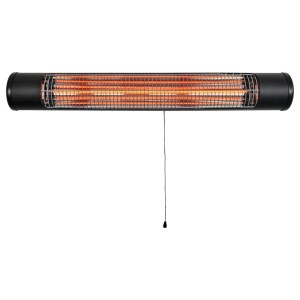 IR grelnik Infrae Base 750 W/1500 W črn z vlečno vrvico