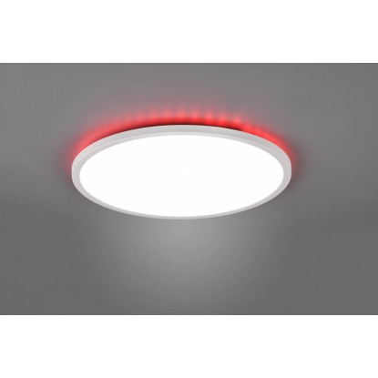 Reality Stropna LED-svetilka Aureo bela mat 2,5 x 40 x 40 cm