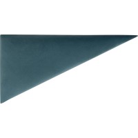 Stenska blazina Trikot 15 cm x 30 cm Petrol Žamet