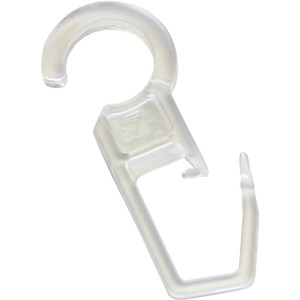 Gardinia kavlji za oblikovanje gub Lugano prozorni 10 kosov