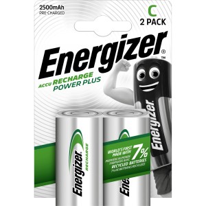 Energizer Akumulatorska baterija Power Plus C Baby 2500 Paket 2 kosa