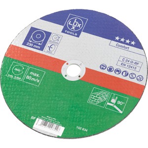 LUX-TOOLS Rezalna plošča 230 mm ravna za kamen
