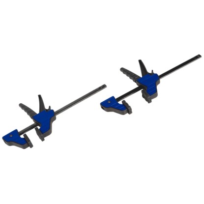 LUX-TOOLS Mizarska spona Temprana litina 400 mm x 80 mm Comfort