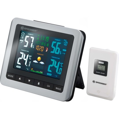 Bresser Vremenska postaja Srebrna-črna