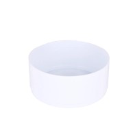 Skledica za rože Traditional plastična 20 cm x 9 cm bela