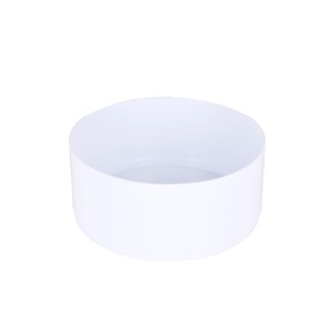 Skledica za rože Traditional plastična 20 cm x 9 cm bela