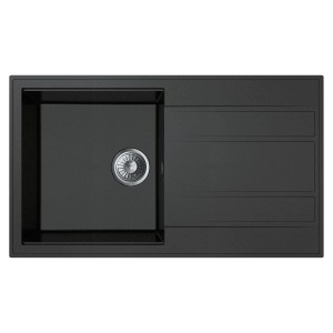 Miló Vgradno korito Granitni kompozit Grafit 86 x 50 x 21,5 cm