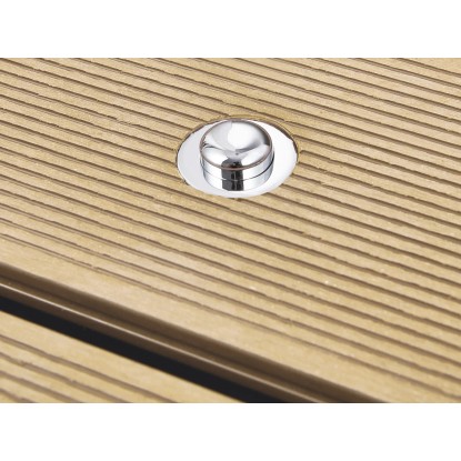 Zunanji panel s prho Nerjavno jeklo V: 224 cm