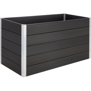 Visoka greda iz WPC 150 cm x 70 cm x 75 cm