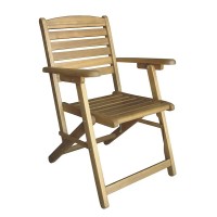 Zložljiv vrtni stol Panaca 86,5 cm x 58 cm x 62,5 cm
