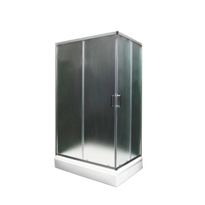 Aquaart Tuš kabina Frost 80 cm x 100 cm