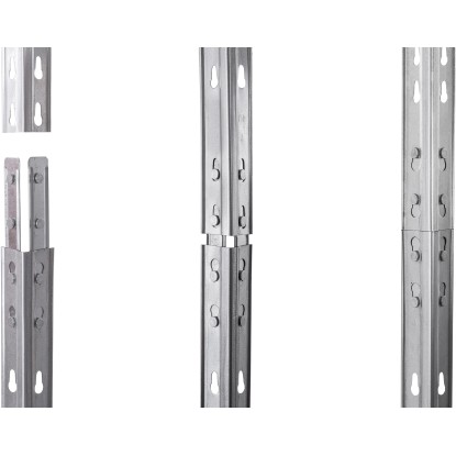 Ar Shelving Vtični regal za težka bremena Rivet 180 x 90 x 45 cm