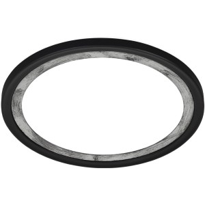 Brilo Panel Slim Deco 18 W Črno-srebrn