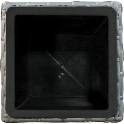 Korito za rastline Cube 38 cm x 38 cm x 38 cm Wave