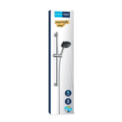 Grohe Garnitura za prho Vitalio Comfort 110 krom z 2 vrstama curka Quickfix