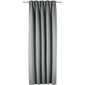 Zavesa z zankam antracit 245 cm x 135 cm