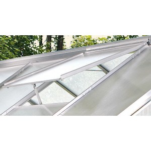 Alu-strešna okna za rastlinjake Venus/Merkur/Uranus Zeus brez zasteklitve