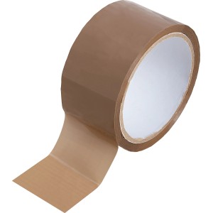 LUX-TOOLS Lepilni trak 48 mm x 40 m Rjav