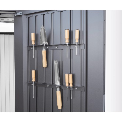 Biohort Kovinska lopa za orodje HighLine H2 krem. siva 275 x 195 cm enojna vrata