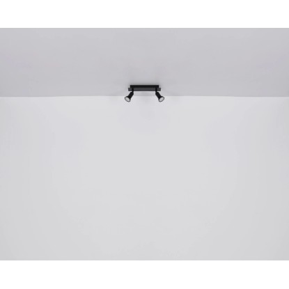 Globo Reflektor Drew 3-plamenski črna mat 400 x 60 x 90 mm