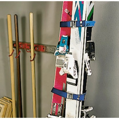 LUX-TOOLS Pritrdilni jermen s sponko 2 kosa 25 mm x 2,5 m