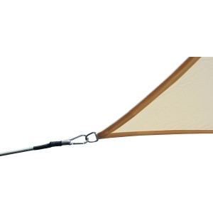 Floracord Elastični napenjalni trak svetlo siv z vponko