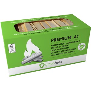 Greenheat Treske za podžig v kartonski škatli 4 kg