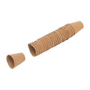 Lončki za vzgojo sadik okrogli Ø 6 cm 24 kosov