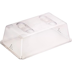 Pokrov za sobni rastlinjak za univerzalno posodo 38 x 24 x 6 cm