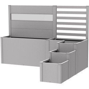 Biohort Visoke grede DaVinci verzija 2 srebrna kovinska