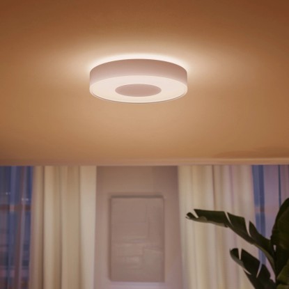 Philips Hue Stropna svetilka White & Color Ambiance Infuse M Bela 2400 lm