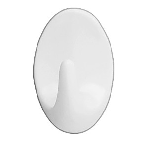 Wenko Veliki kavelj bel 2 kosa