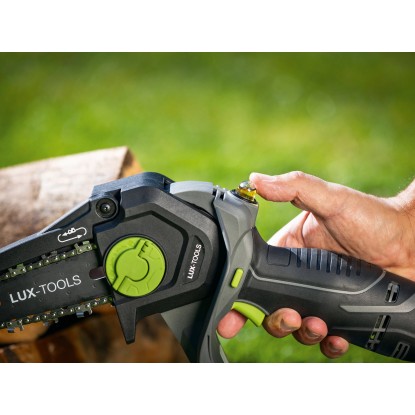 LUX-TOOLS 20 V Akumulatorska enoročna žaga za veje 1 PowerSystem A-EAS-20/154 se