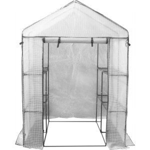 Rastlinjak iz folije z regali 200 cm x 140 cm x 140 cm