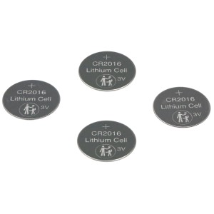 Gumbna baterija litij CR 2016 4 kosi